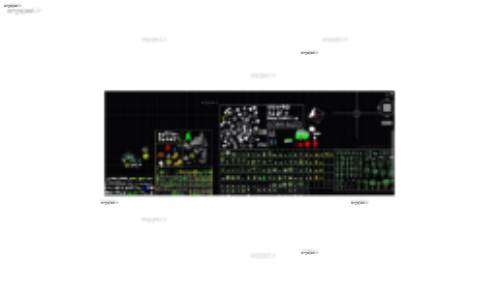 انواع آبجکت درخت (پلان و نما) با فرمت DWG